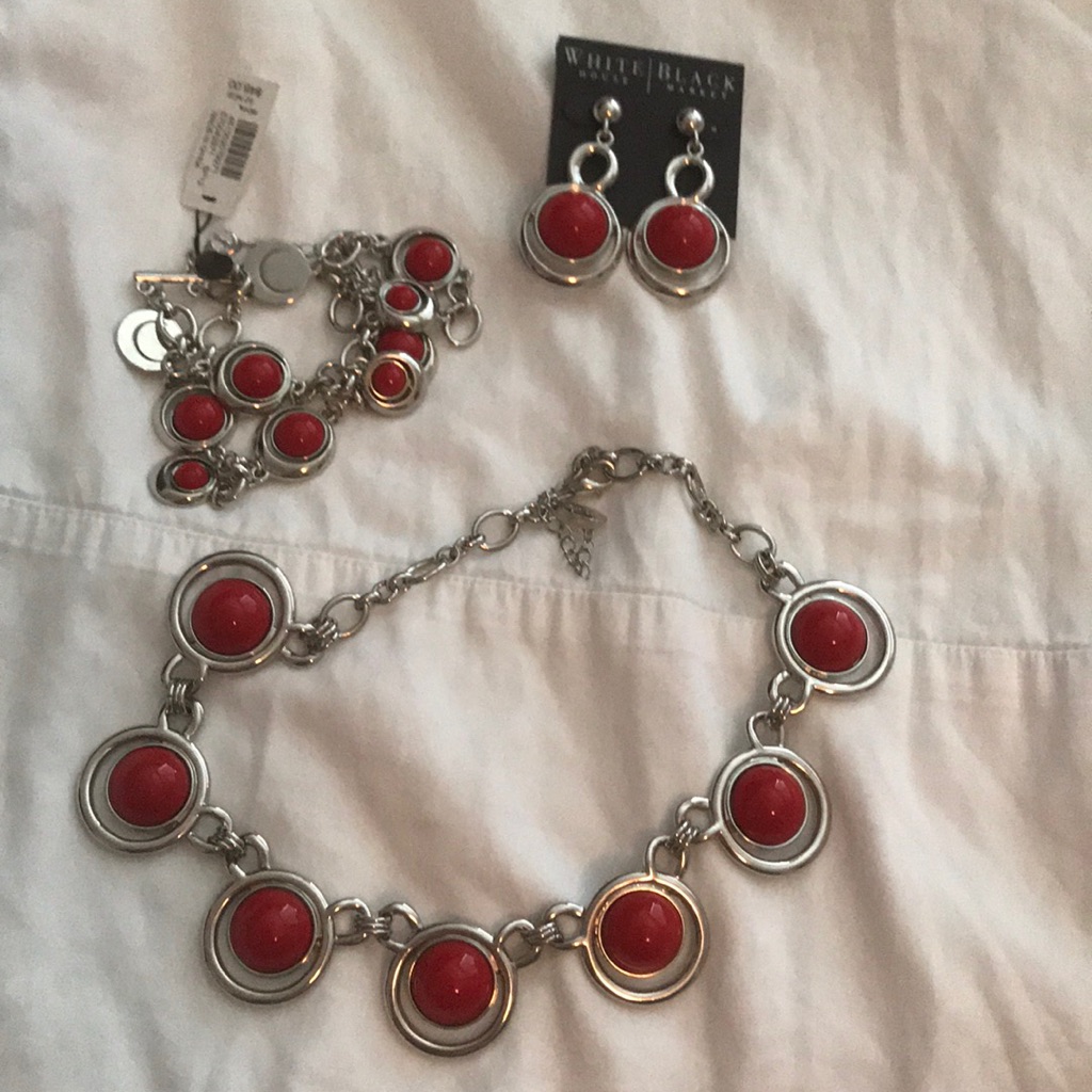 Necklace And Bracelet And Earrings Brand New Necklace And Bracelet And Earrings Brand New